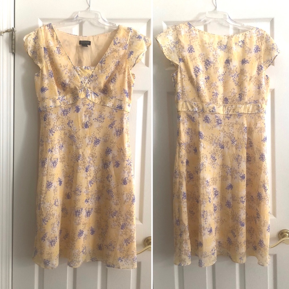 Ann Taylor Floral Summer Dress